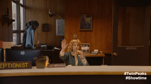 Twin Peaks Lucy GIF by Twin Peaks on Showtime