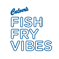 Eat Fish Fry Sticker by Culver's