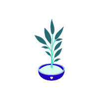 ShareTheMeal plant bowl climate stm Sticker