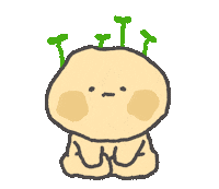 Dallaeng 캐릭터 귀여운 행복 이모티콘 Sticker