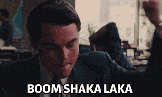 Boom Shaka Laka Leonardo Dicaprio GIF