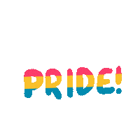 KatieLazo pride lgbt pan lgbtqia Sticker
