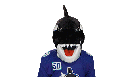 Mascot Swipe Up Sticker by Vancouver Canucks