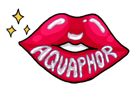 Aquaphor giphyupload kiss beauty sparkle Sticker