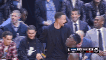 happy stephen curry GIF by NBA