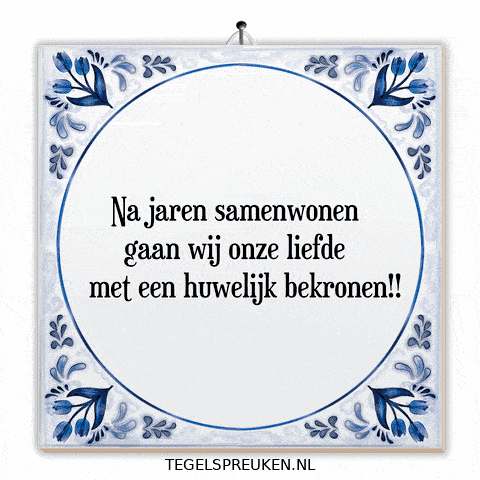 Spreuk Geluk GIF by Tegelspreuken.nl