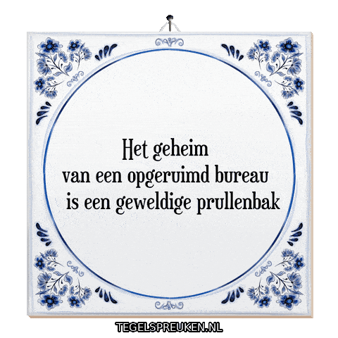 Focus Rust Sticker by Tegelspreuken.nl