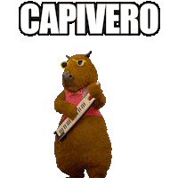 Capivara Sticker by Vero Internet