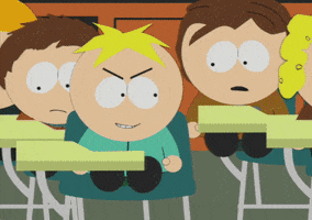mad butters stotch GIF by South Park 