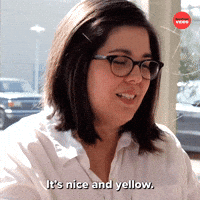 It's Nice And Yellow 
