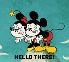 Waving Oh Hello GIF by Mickey Mouse Waving Oh Hello GIF by Mickey Mouse