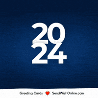 Happy New Year Party GIF by sendwishonline.com