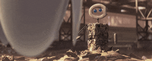 wall-e love GIF by Disney Pixar