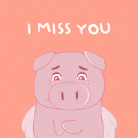 Sad I Miss You GIF by PositivelyPigasus