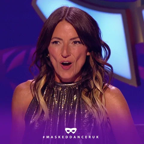 Davina Mccall Omg GIF by The Masked Singer UK & The Masked Dancer UK