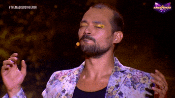 Thinking Praying GIF by The Masked Singer Brasil