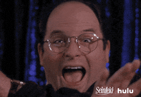 scared george costanza GIF by HULU