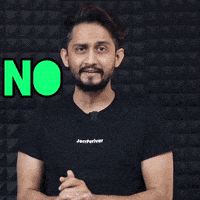 Funny No GIF by Digital Pratik