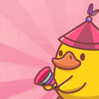 Happy Birthday Fun GIF by FOMO Duck