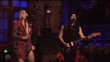miley cyrus singing GIF by Saturday Night Live