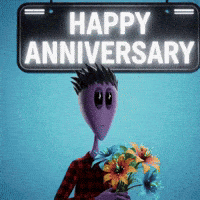 Happy Anniversary GIF by Lonely Aliens