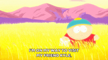 eric cartman walking GIF by South Park 