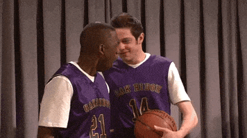pete davidson hug GIF by Saturday Night Live