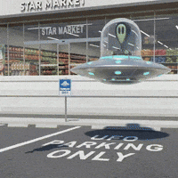 Ufo Landing GIF by Lonely Aliens Ufo Landing GIF by Lonely Aliens