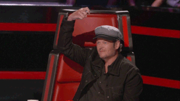 blake shelton television GIF by The Voice