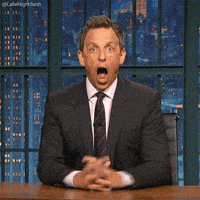 No Way What GIF by Late Night with Seth Meyers