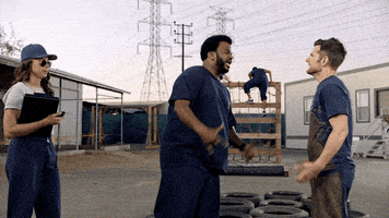 adam scott hug GIF by Fox TV