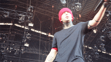twenty one pilots bonnaroo GIF by mtv