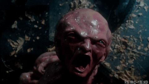 a nightmare on elm street horror GIF by RETRO-FIEND
