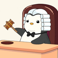 Your Honor Penguin GIF by Pudgy Penguins Your Honor Penguin GIF by Pudgy Penguins