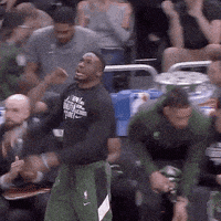 Happy Lets Go GIF by Milwaukee Bucks