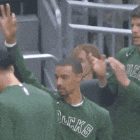 Fiserv Forum Ok GIF by Milwaukee Bucks