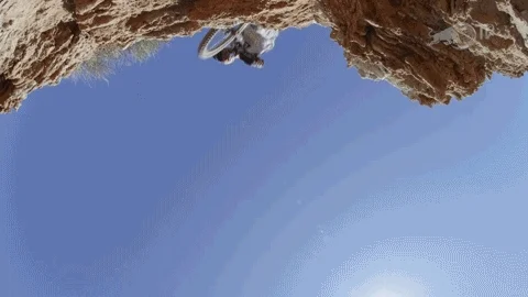 mountain bike hello GIF