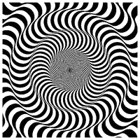 mesmerizing black and white GIF by xponentialdesign