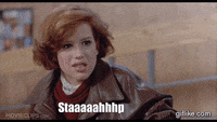 molly ringwald stop GIF