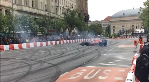 peeling out formula 1 GIF