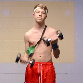 work out sport GIF