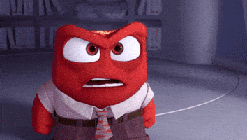 Angry Inside Out GIF by Disney Pixar