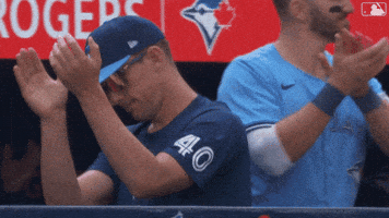 Well Done Applause GIF by Toronto Blue Jays