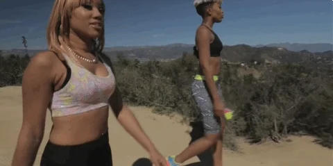 walk away hang out GIF