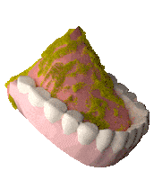 3D Tongue GIF by badblueprints