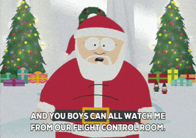 santa claus tree GIF by South Park 