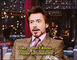 relaxed robert downey jr GIF