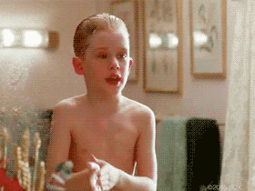 Giphy - Screaming Macaulay Culkin GIF by Home Alone