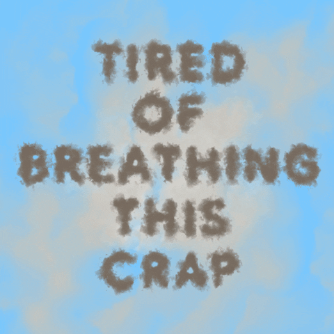 Air Pollution Clouds GIF by INTO ACTION by IntoAction
