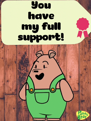 I Believe In You Motivation GIF by PantsBear